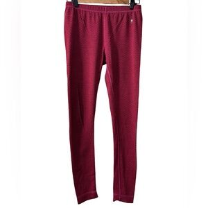 Smartwool Merino Wool Leggings Size Small Baselayer Gorpcore Printed